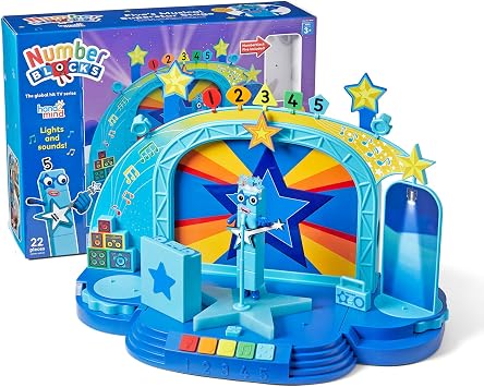 hand2mind Numberblock Fives Musical Superstar Stage, Ages 3+
