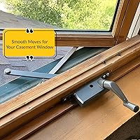 Vista 6 de Brixwell Asamblea del operador del bastidor, mango de aluminio, mano derecha, construcción de fundición a presión con longitud de brazo de 9