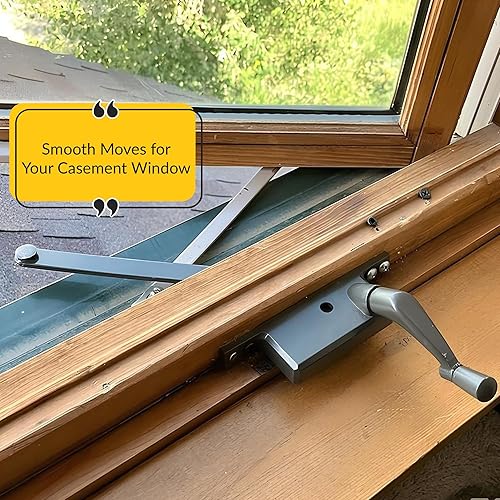 Miniatura 6 de Brixwell Asamblea del operador del bastidor, mango de aluminio, mano derecha, construcción de fundición a presión con longitud de brazo de 9