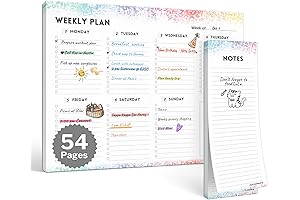 CRANBURY Tear-Off Weekly Calendar Pad: Your Ultimate Productivity Ally