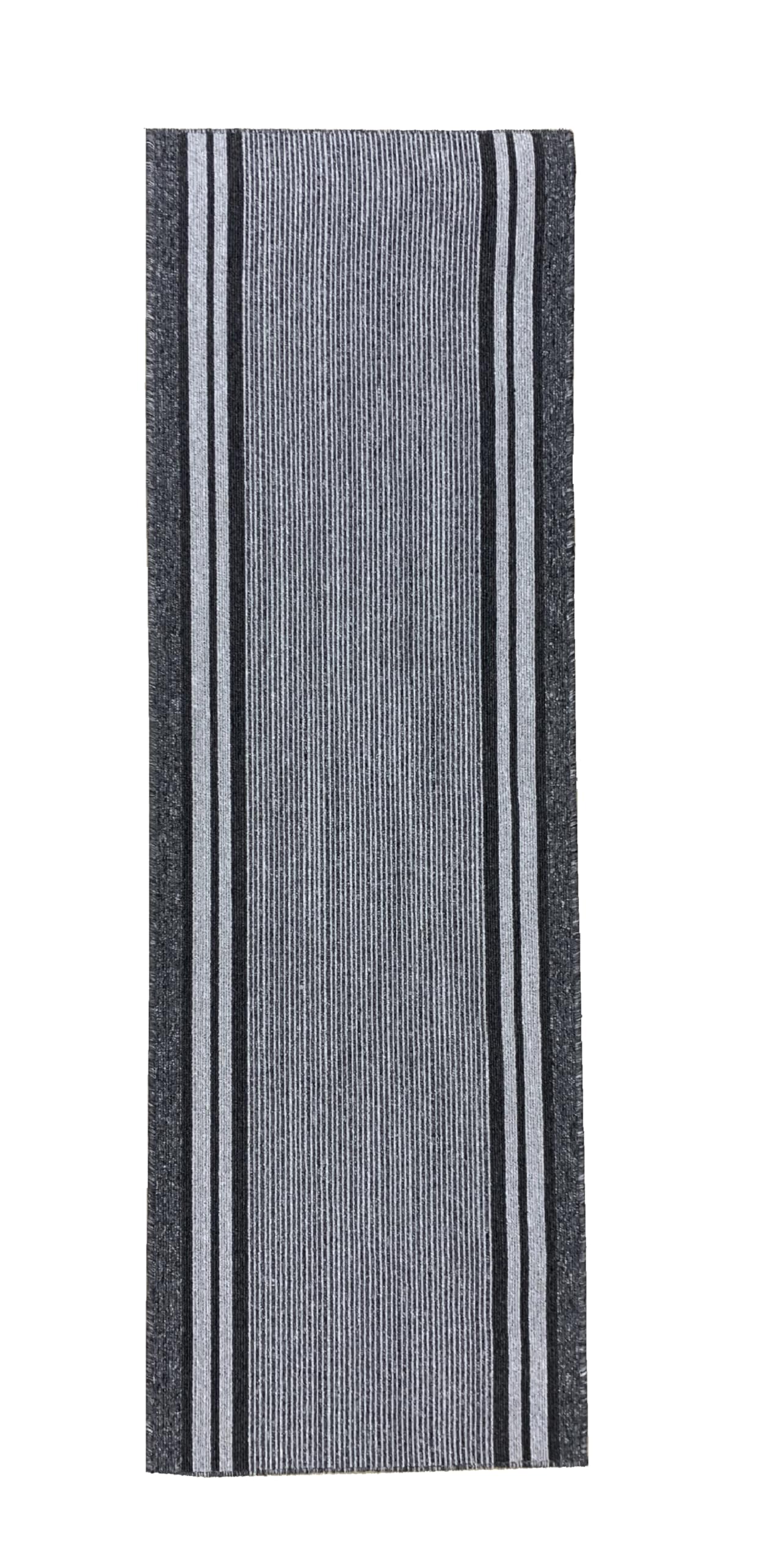 Tadi & Imperio1979 Alfombra Larga para Pasillo, Cocina, entradas Antideslizante de Colores Gris Lavable en Lavadora y a Mano.