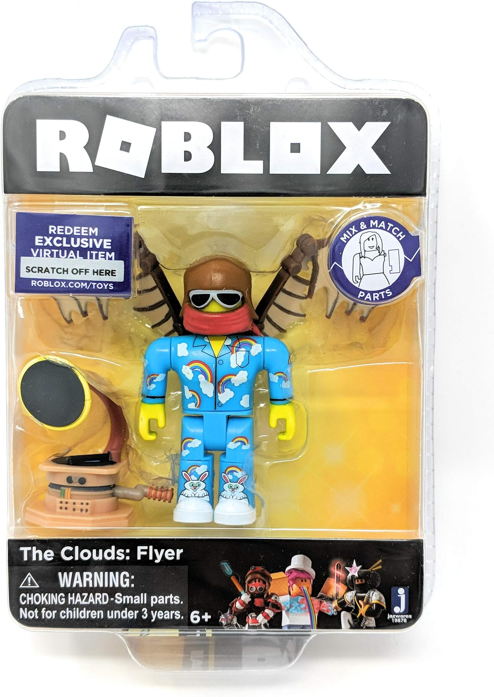 Gold Collection The Clouds: Flyer Single Figure Pack with Exclusive Virtual Item Code