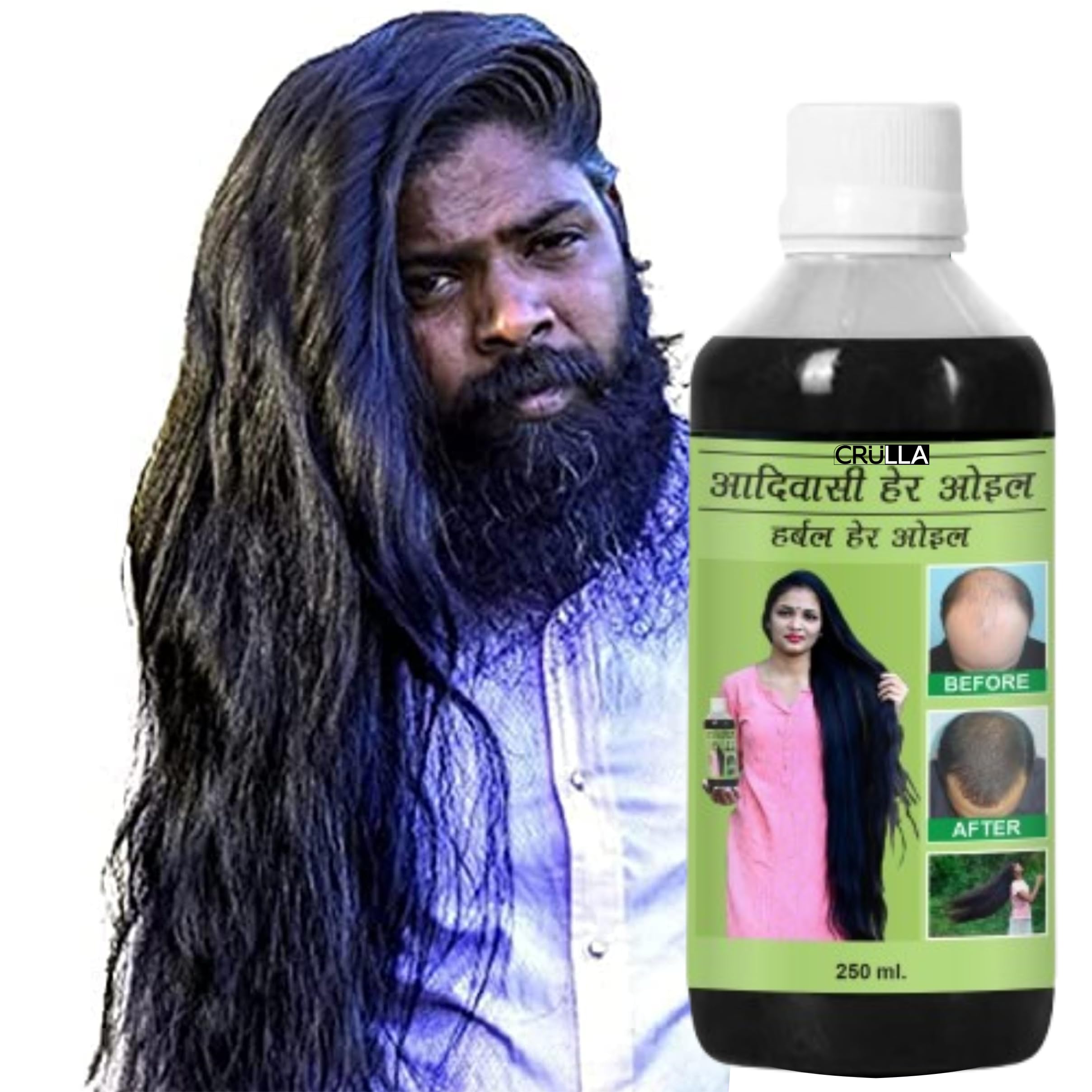 Original Adivasi Hair Growth Oil 250 ML Ayurvedic Adiwasi Herbal Kesh tel with Natural Rosemary essential & Biotin for Control Hairfall anti-dandruff Adiwasi Hair Oil Original Pack of 1-image-13