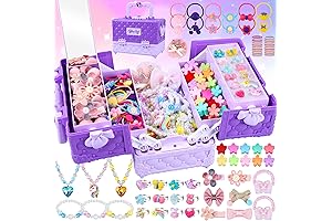 172Pcs Jewelry Toys for 3+ Year Old Girls