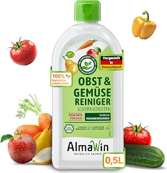 Liquid for washing fruit and vegetables Eco 500 ml   Almawin.