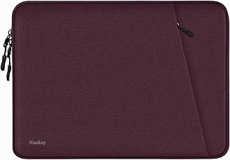 Laptop Sleeve Bag 13.3 inch, Shockproof Protective Computer Cover with Accessories Pocket, Laptop Case Compatible with MacBook Air/Pro 13-13.3 inch, Compatible for MacBook Pro 14 inch, Magenta