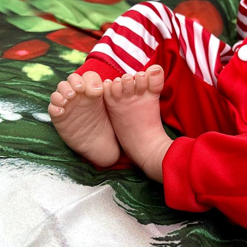 Miniatura 5 de BABESIDE Lifelike Reborn Baby Dolls Boy - 17-Inch Soft Body Realistic-Newborn Full Body Vinyl Anatomically Correct Real Life Baby Dolls with Toy