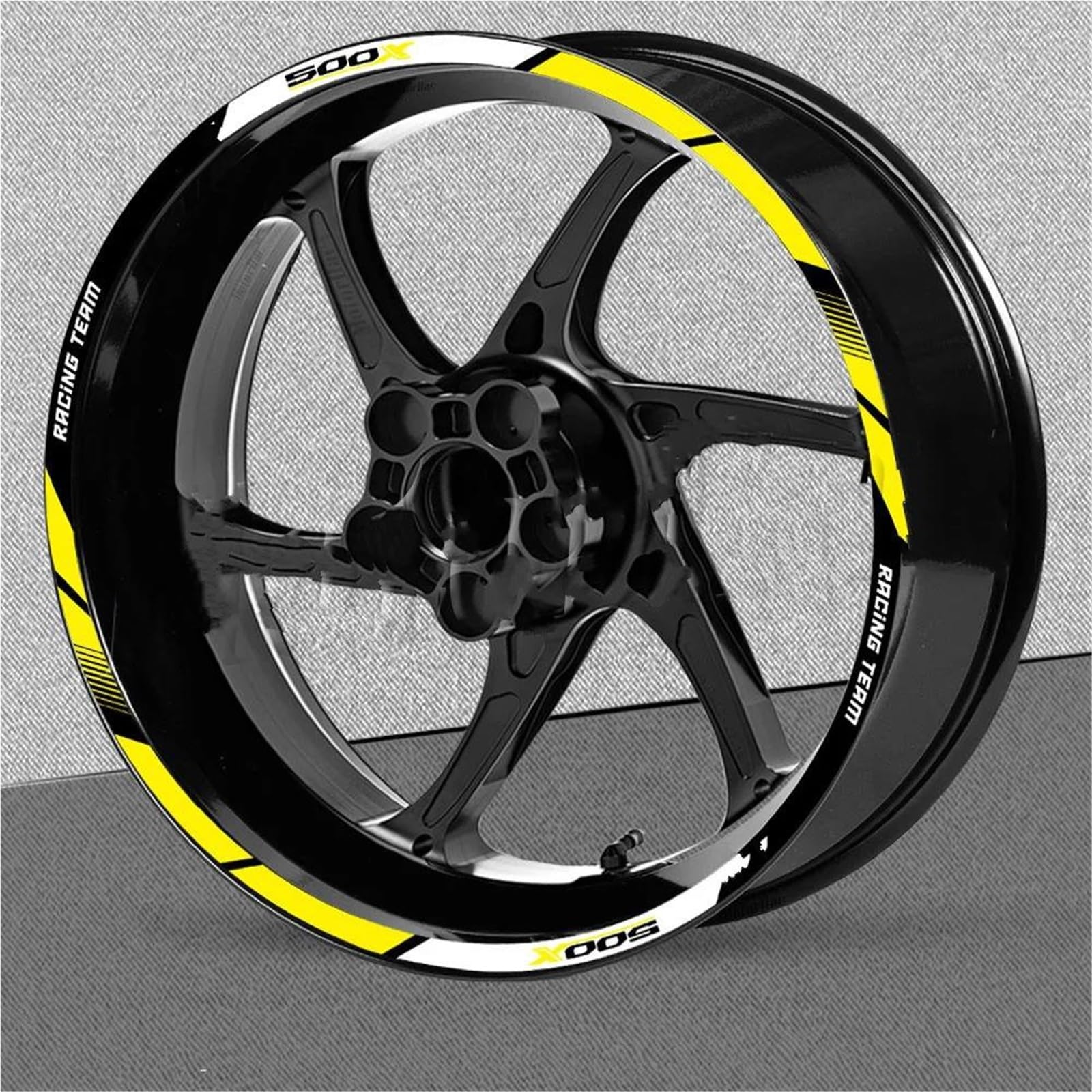 Reflective Motorcycle Wheel Rim Stickers Decals CB500X Stripe Tape Waterproof for CB500 X CB 500X 2019-2023(Color5)