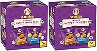 Vista 9 de Annie's Organic Snack Pack, Galletas de Queso Cheddar y Galletas de Pastel de Cumpleaños con Conejos, 36 Unidades, 36 oz