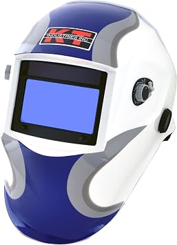 4-1072 - Cool Blue Auto Darkening Welding Helmet