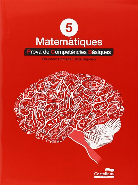 Portada de Matemàtiques 5è. Prova de Competències Bàsiques