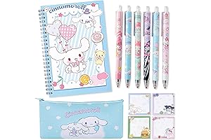 Dreamy Cinnamoroll School Supplies Set: Sweet Stationery for Kawaii Lovers