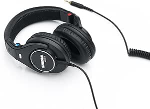 Shure SRH840 Professional Monitoring Headphones Optimized for Critical Listening and Studio Monitoring, Developed for Professional Audio/Sound Engineers and Musicians (SRH840)