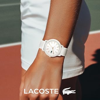 Lacoste 2011444 Lacoste.12.12 Collection Men's Watch with Black Silicone/Rubber Strap
