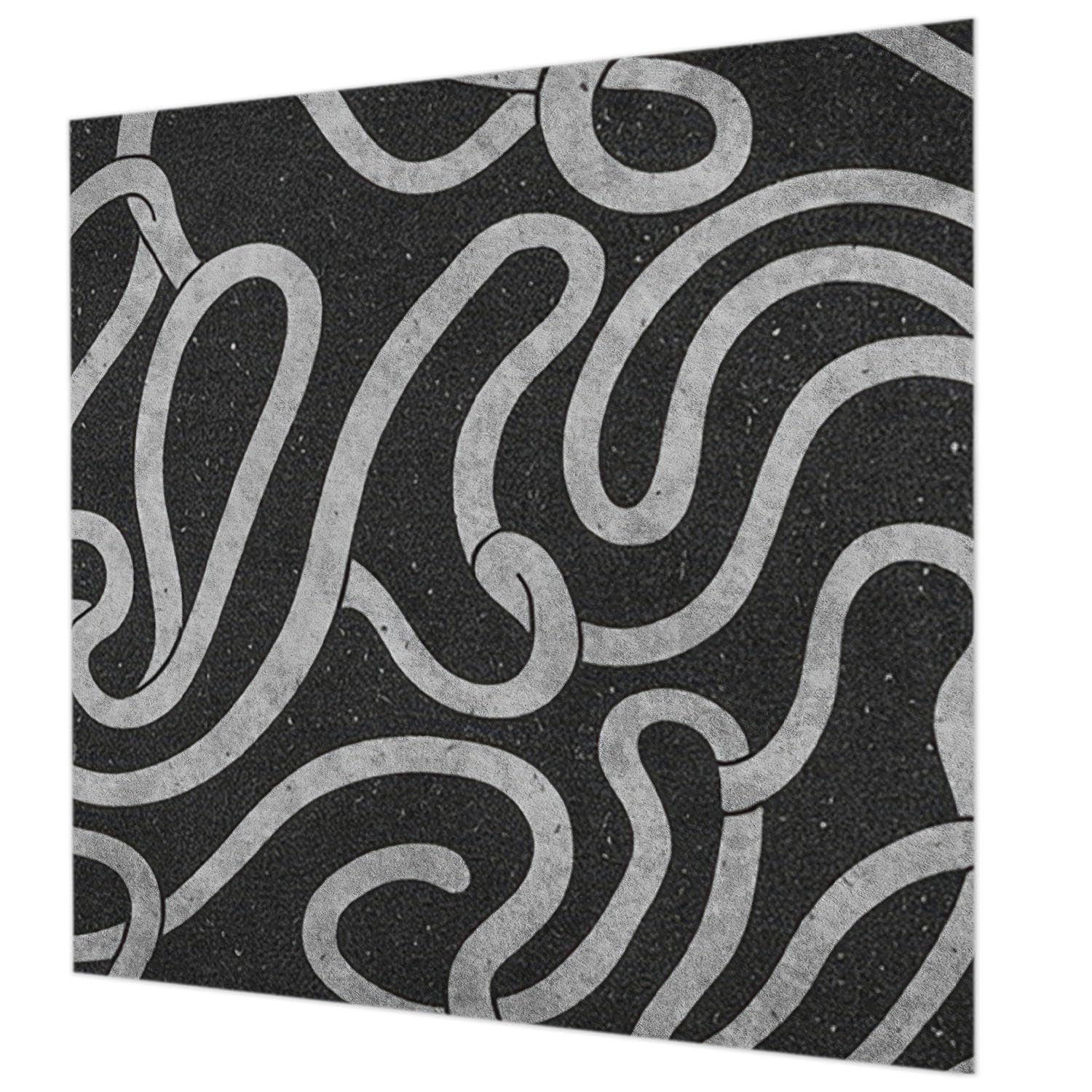 Tapisserie intissée haut de gamme 250x250 cm à motifs abstraits