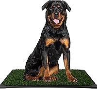 Vista 19 de Almohadilla de Césped Artificial para Orina de Cachorros para Perros y Mascotas Pequeñas - Almohadillas de Césped Reutilizables de 4 Capas de 16x20