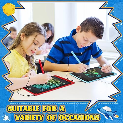 Miniatura 5 de Zonon 4 tabletas de escritura LCD para niños, tablero de dibujo de 8.5 pulgadas, juguetes para niños pequeños, regalos de tablero de escritura LCD,