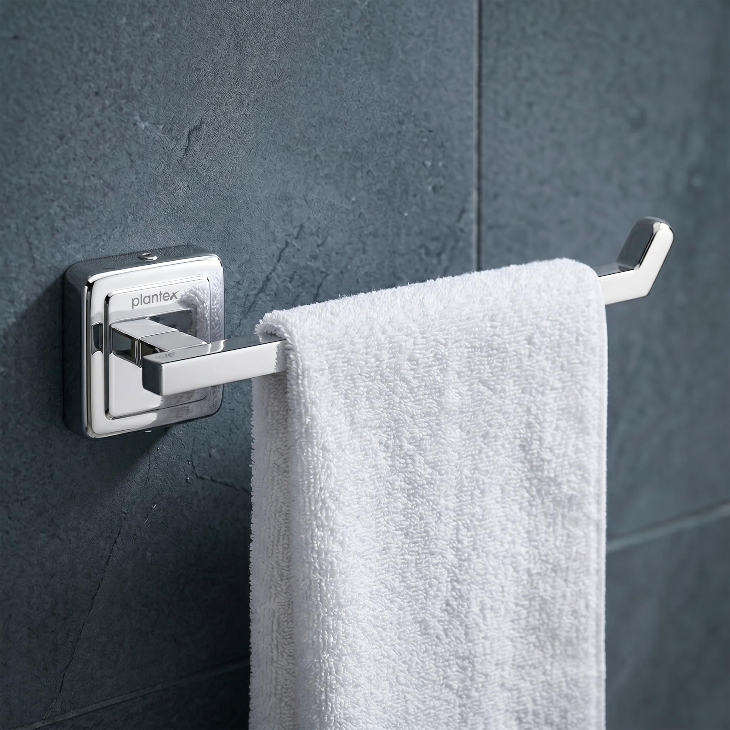 Plantex 304 Grade Stainless Steel Washbasin Towel Hanger for Kitchen/Napkin Holder for Wash Basin/Hand Towel Hanger/Bathroom Accessories - Decan (Chrome)-image-40
