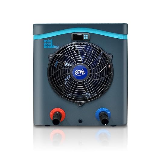 Gre Hpm40 - Bomba De Calor Mini Para Piscina Sobre Suelo De Hasta 40 M3