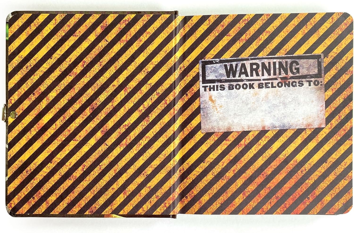 Playhouse Radioactive Glow in The Dark Lock & Key Lined Page Diary for Kids - Image 3