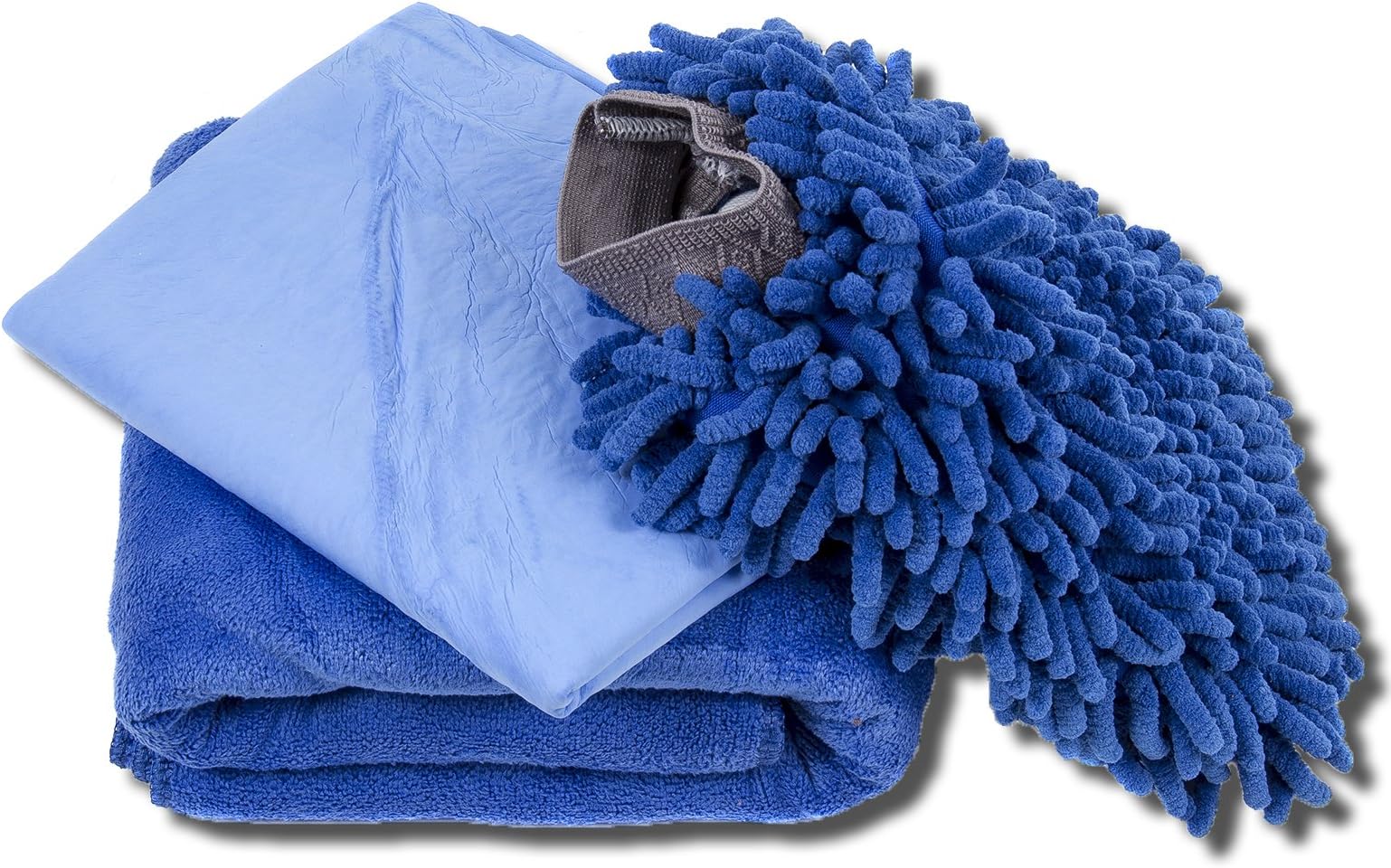 Relentless Drive The Ultimate Complete Car Wash Kit for Scratch-Free, Lint-Free, Premium Shine for Any Surface; with XL Microfiber Towel & Wash Mitt (3 Piece Kit)