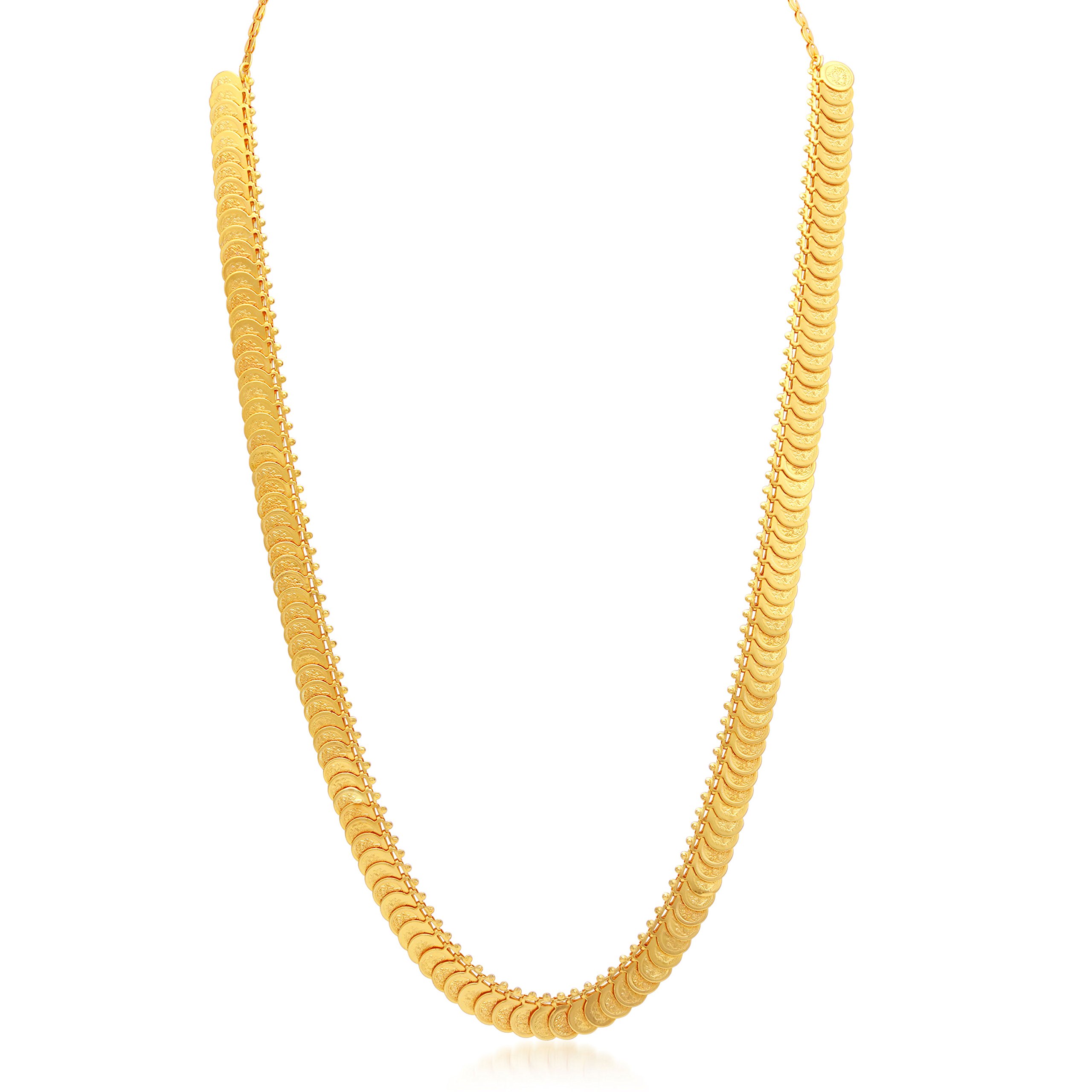 Sukkhi Dazzling Laxmi Coin Temple Gold Plated Long Haram Necklace For Women (B0BT1RWSFZ) Amazon Price History, Amazon Price Tracker