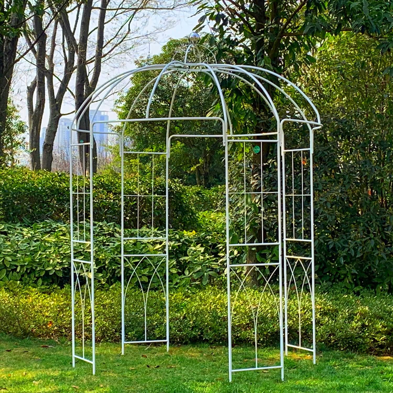 Buy HOUSINGOD Metal Gazebo Pergola Pavilion Arbor Arch Trellis French