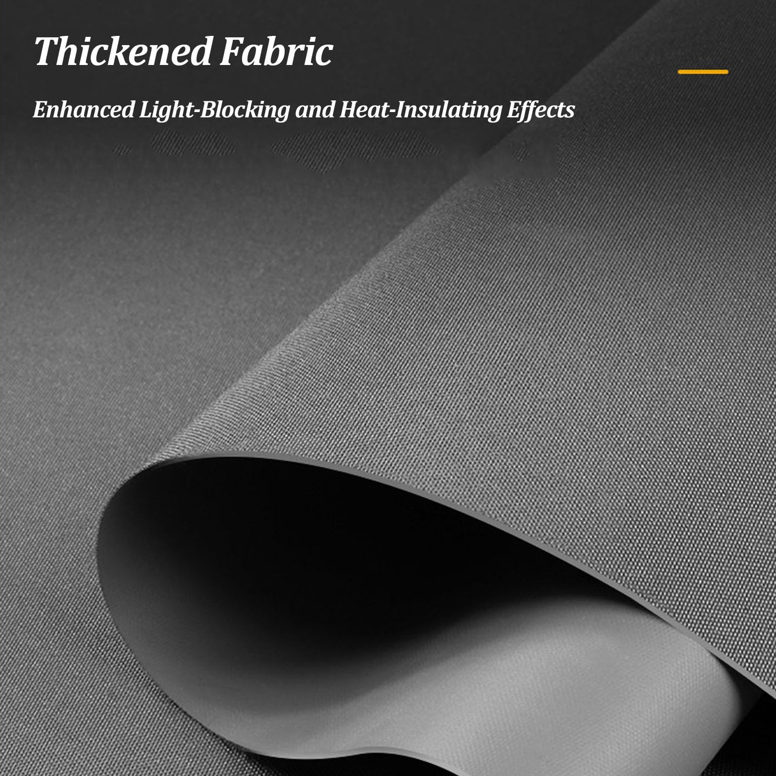 Verdunkelungsrollo Innen Kabellos, Sonnenschutz Rollläden mit Federsystem für Fenster, Thermoisoliert mit UV- Und Sichtschutz, Verdunkelungsrollos für Zuhause Und Büro(Beige,110x180cm/43.3x70.8'')