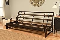 Vista 7 de Kodiak Furniture Aspen - Juego de futón con acabado de moca Reclaim, Oregon Trail Java, completo