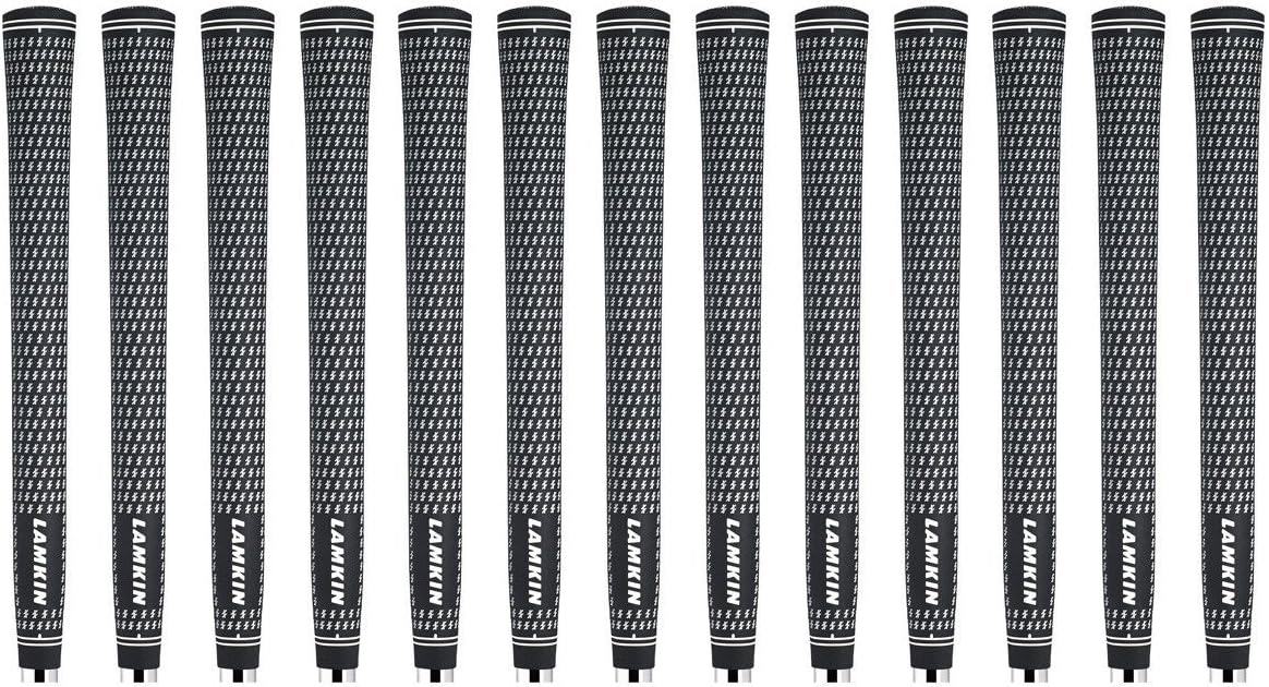 LamkinCrossline Jumbo (+1/8 Inch) 13 Piece Golf Grip Bundle (