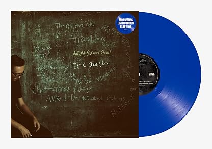 Mr. Misunderstood [Blue LP] por Eric Church, capa do álbum