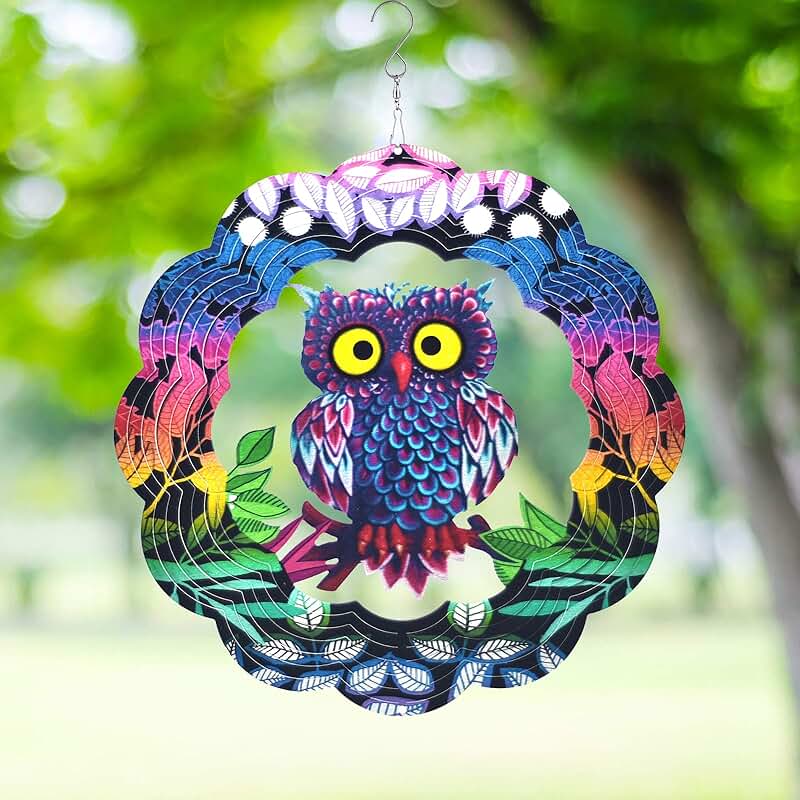 outdoor owl decor