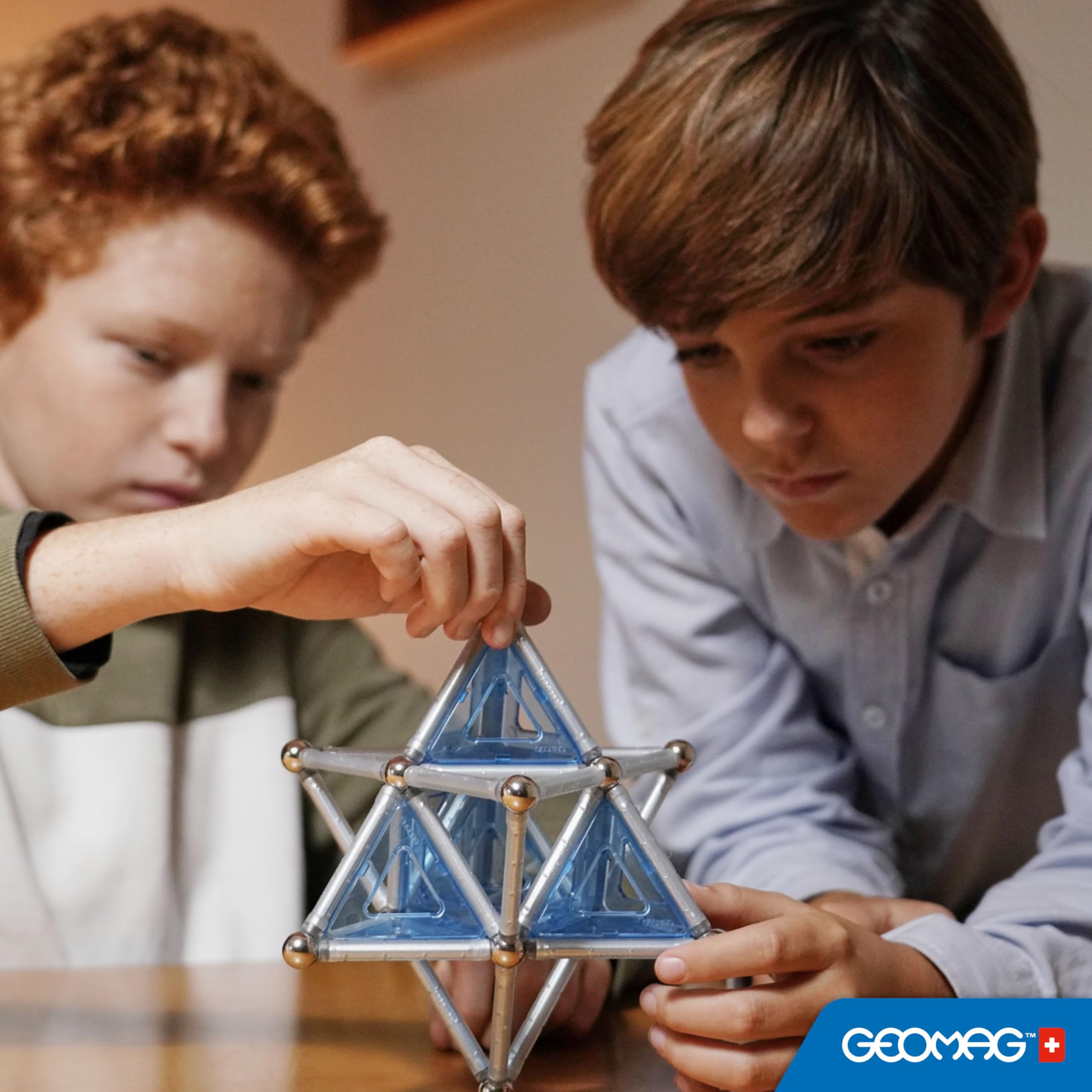 Geomag Skyline New York Gra Budynki magnetyczne, wielokolorowe, 174 sztuki