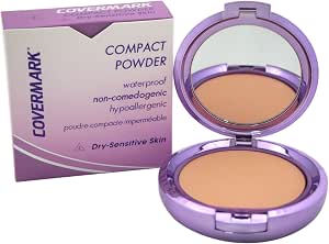 Amazon.com: Covermark Polvo compacto impermeable # 2 para mujer, piel ...
