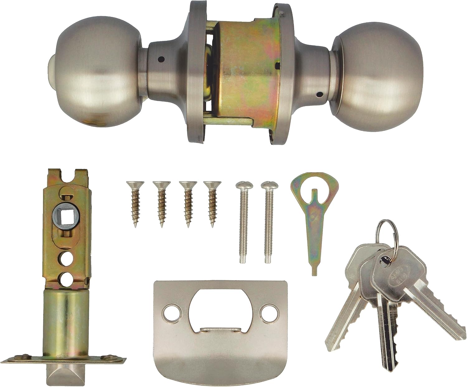 Amig 11161 Door Knob 610 Matt Chrome