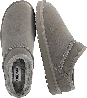 Hilo-3 Cozy Suede Womens Slippers, Soft Faux Fur Lined Slip On House Shoes for Women with Cushioned Memory Foam