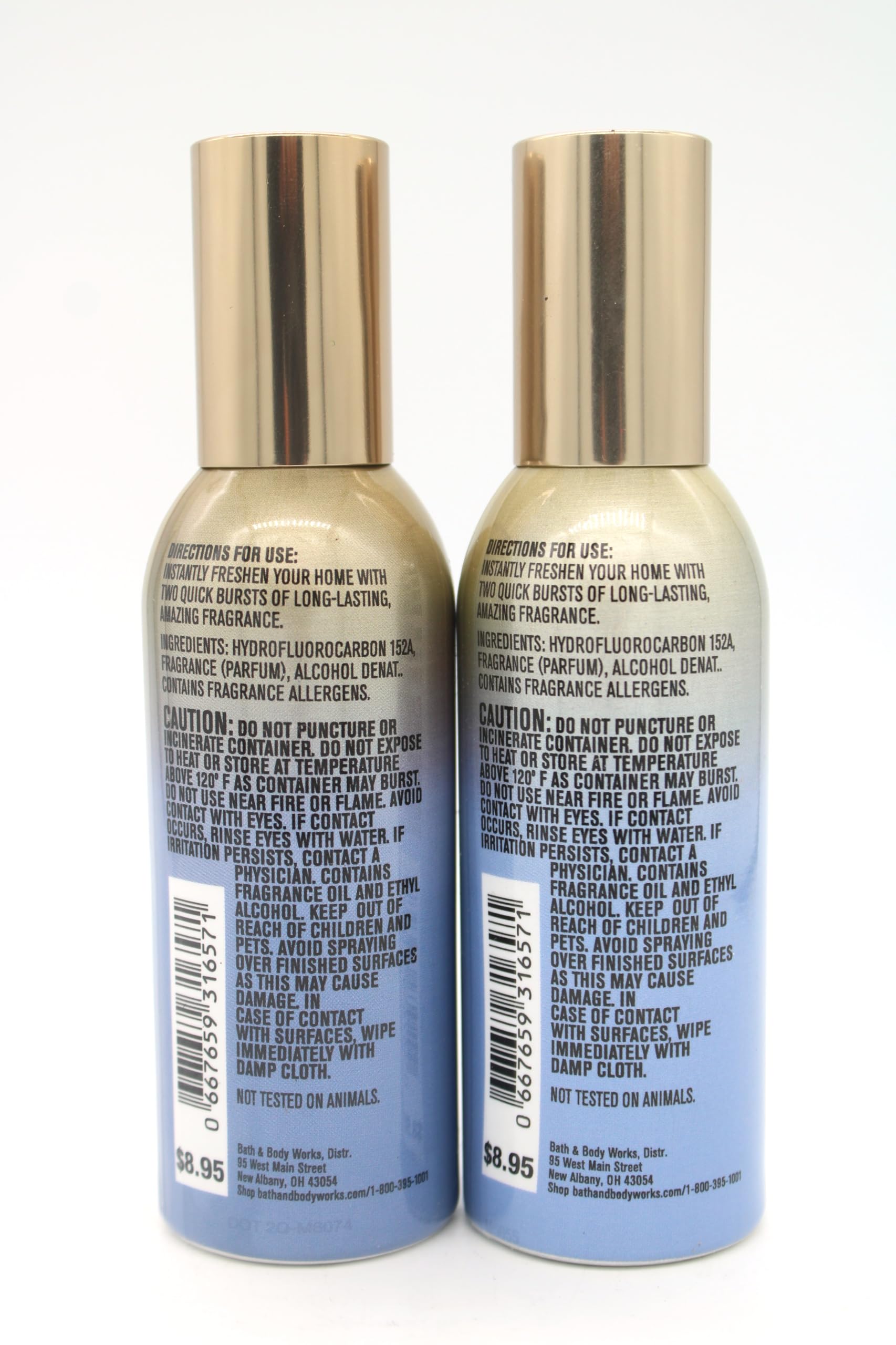 Generic Laundry Day, Bath and Body, Concentrated Room Spray, 1.5 oz each, 2 pack, Blue