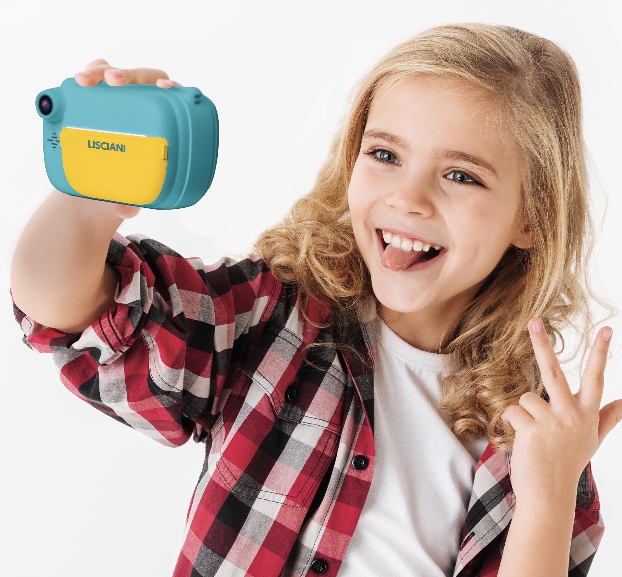 Liscianigiochi- Print Cam Hi-Tech, Colore 3 in 1, Medium, 101047