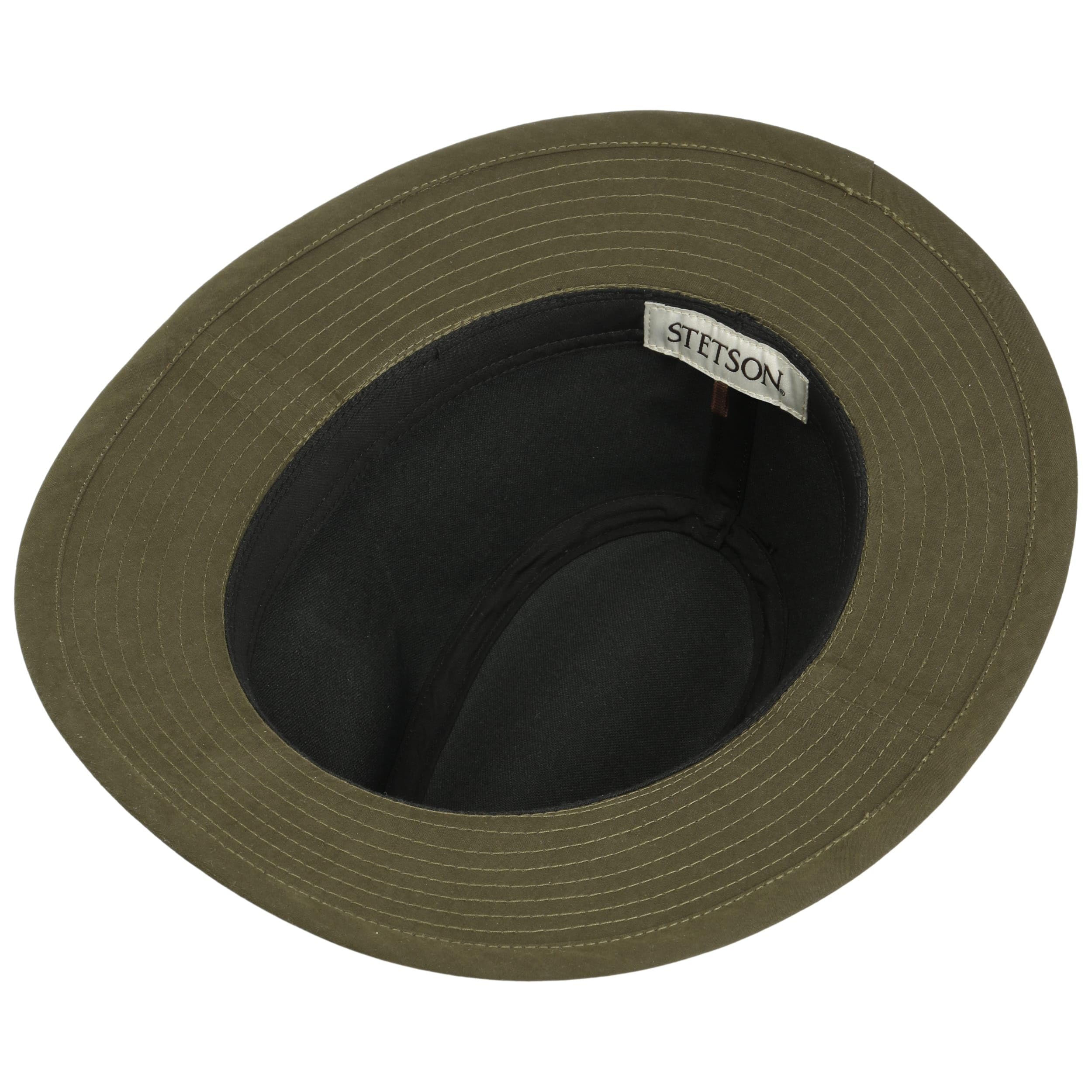 Stetson Waxed Traveller Stoffhut Ledergarnitur Herren Sommer Winter