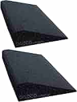 Rampa Per Marciapiede In Gomma 50x25x10 Cm - 2 Pezzi Con Maniglie, Portata Fino A 7T - Foto 7