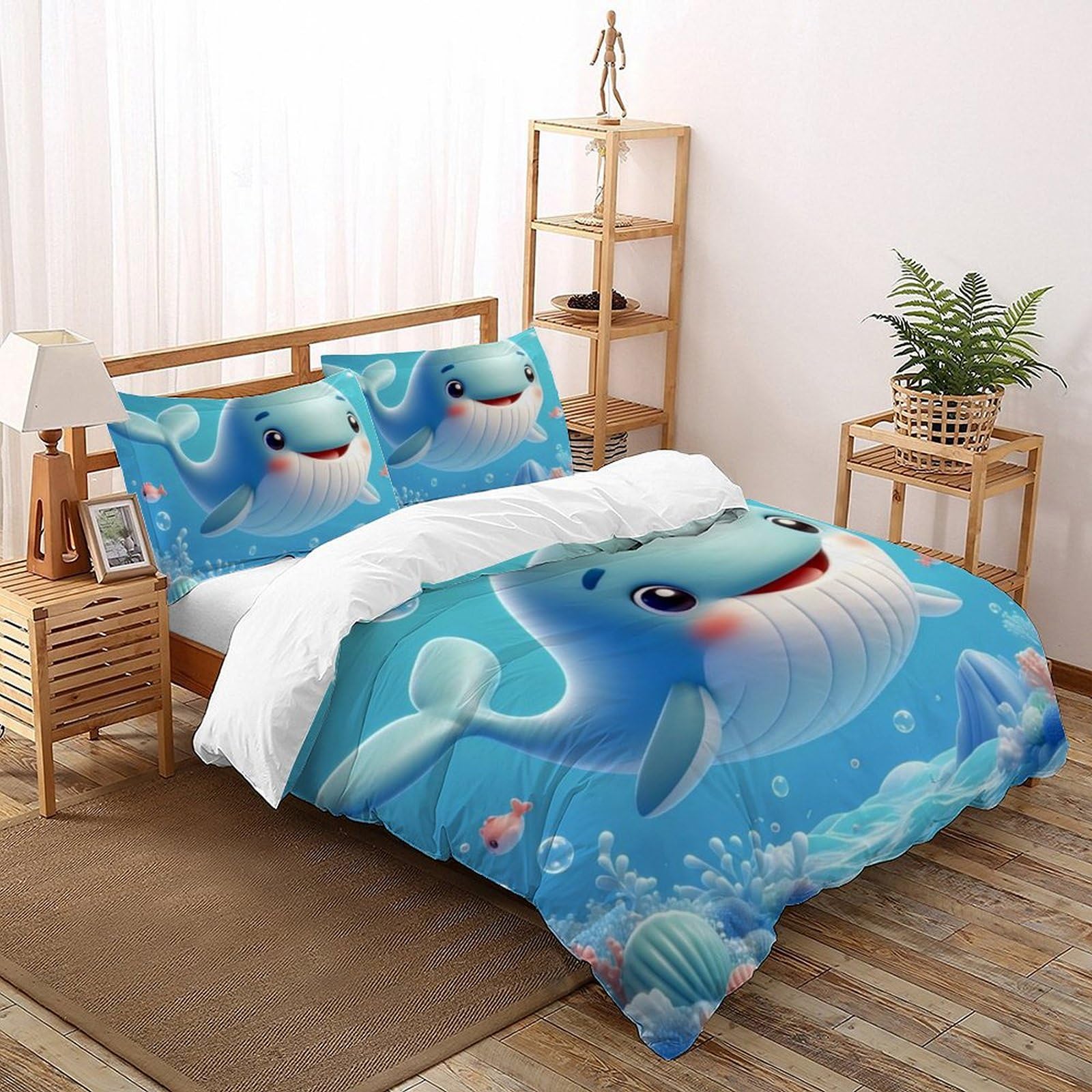 Housse de couette enfants sur le thème animé japonais pour décorer la chambre de vos adolescents