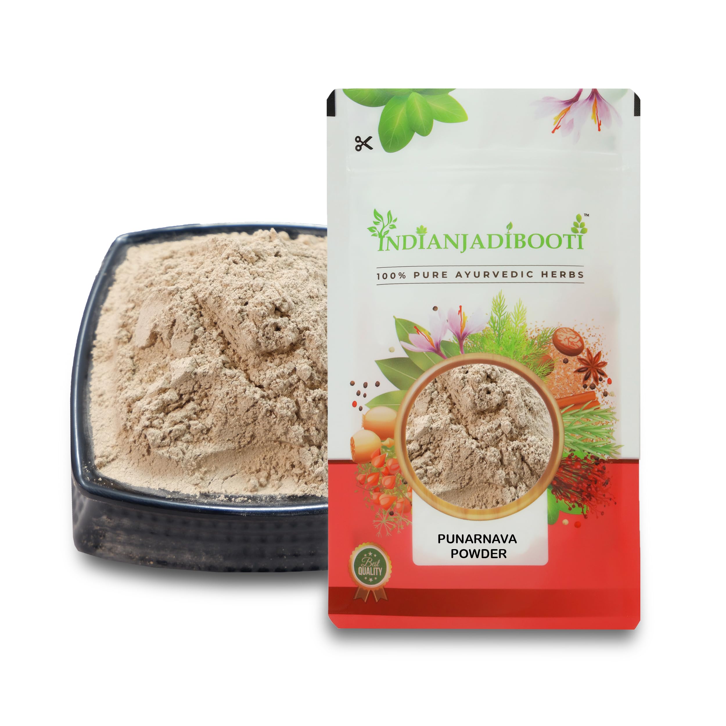 IndianJadiBooti Punarnava Powder Boerhavia Diffusa | Supports Kidney Health & Water Balance | Punarnava Churna For Urinary Wellness & Swelling Relief | With Boerhavia Diffusa Root-250 Grams — Amazon image 10