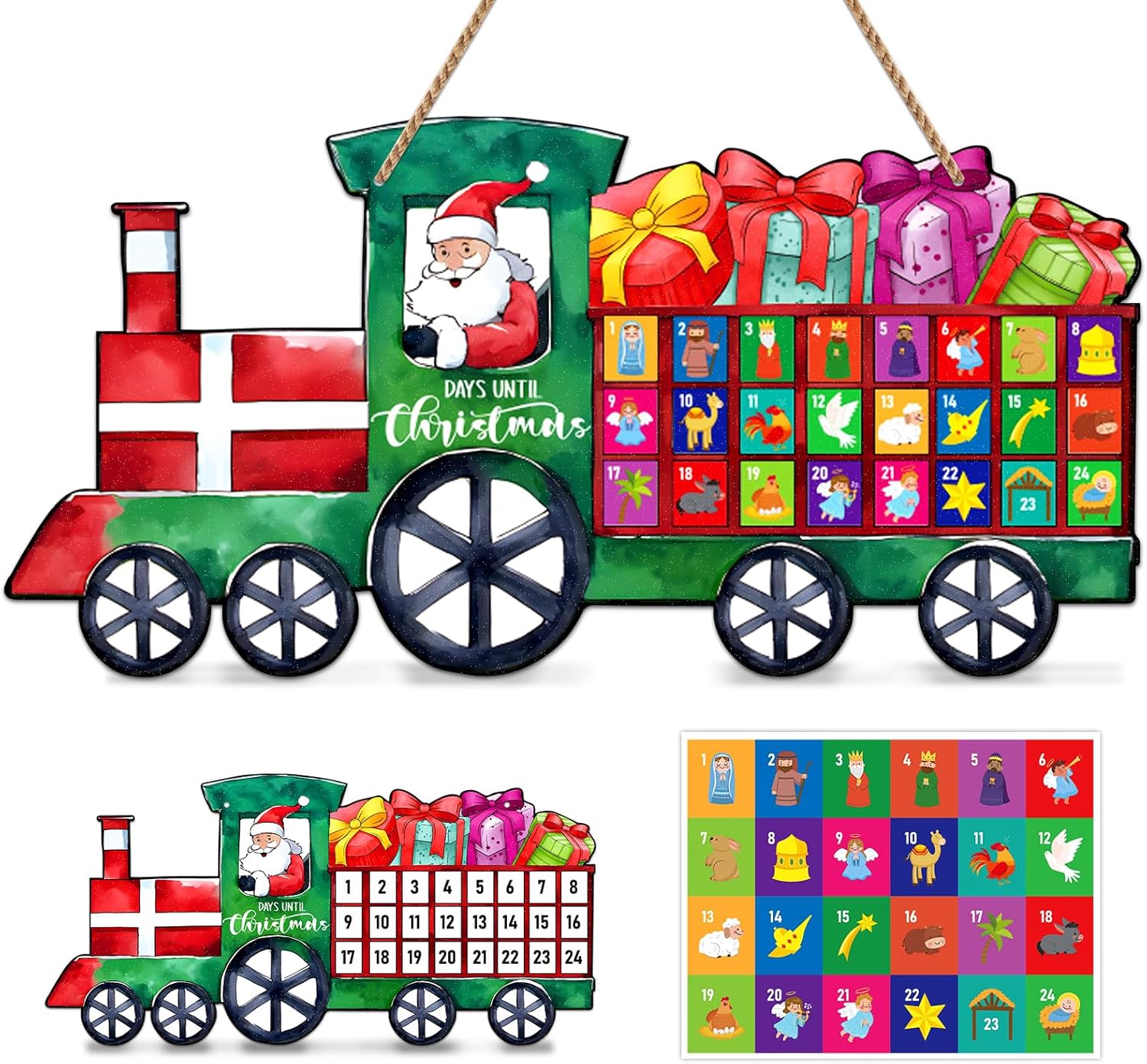 Amazon D24TIME Christmas Advent Calendar 2023 Santa And Train Days amazon-d24time-christmas-advent-calendar-2023-santa-and-train-days