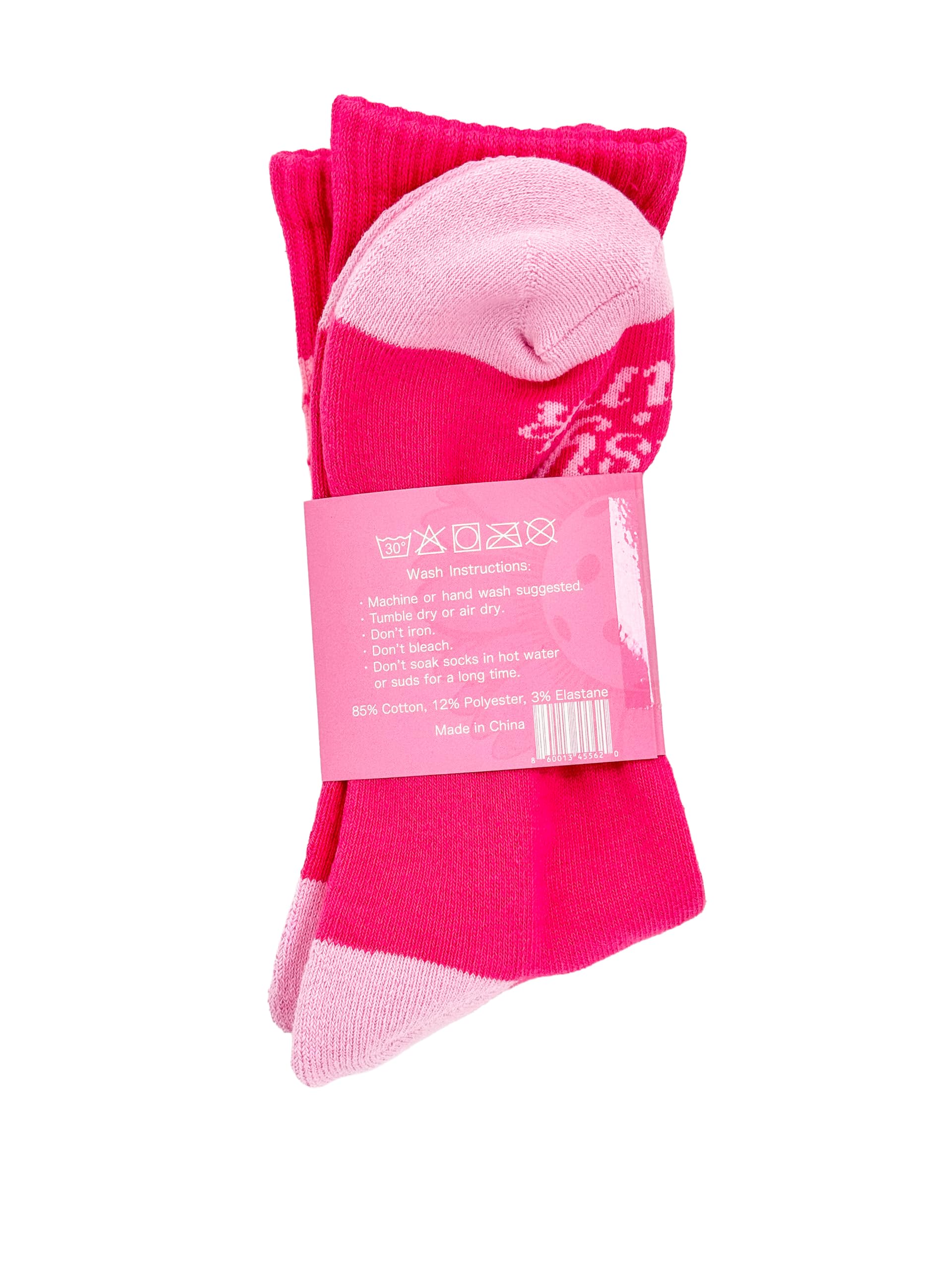 Women's Pickleball Crew Socks | Cushioned & Breathable Athletic Sock with Fun Daisy Graphic | Sizes 6-9 & 9-13