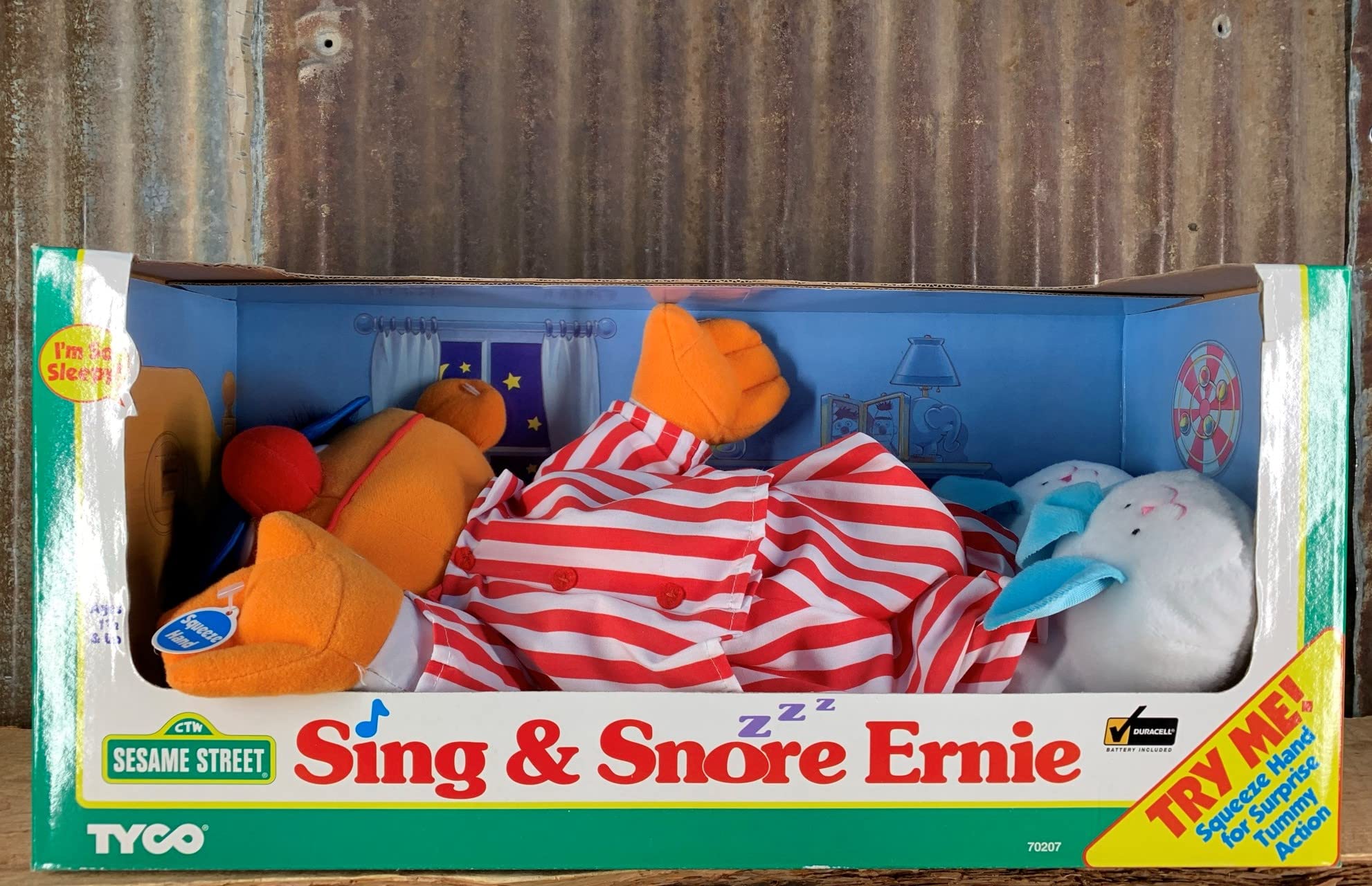 snoring ernie doll