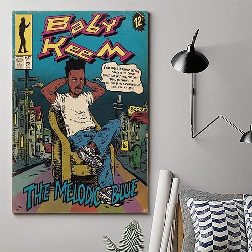 Miniatura 6 de Baby Keem The Melódico - Póster artístico de cómics para dormitorio, lienzo estético, decoración de pared, 24 x 36 pulgadas (23.6 x 35.4 in)