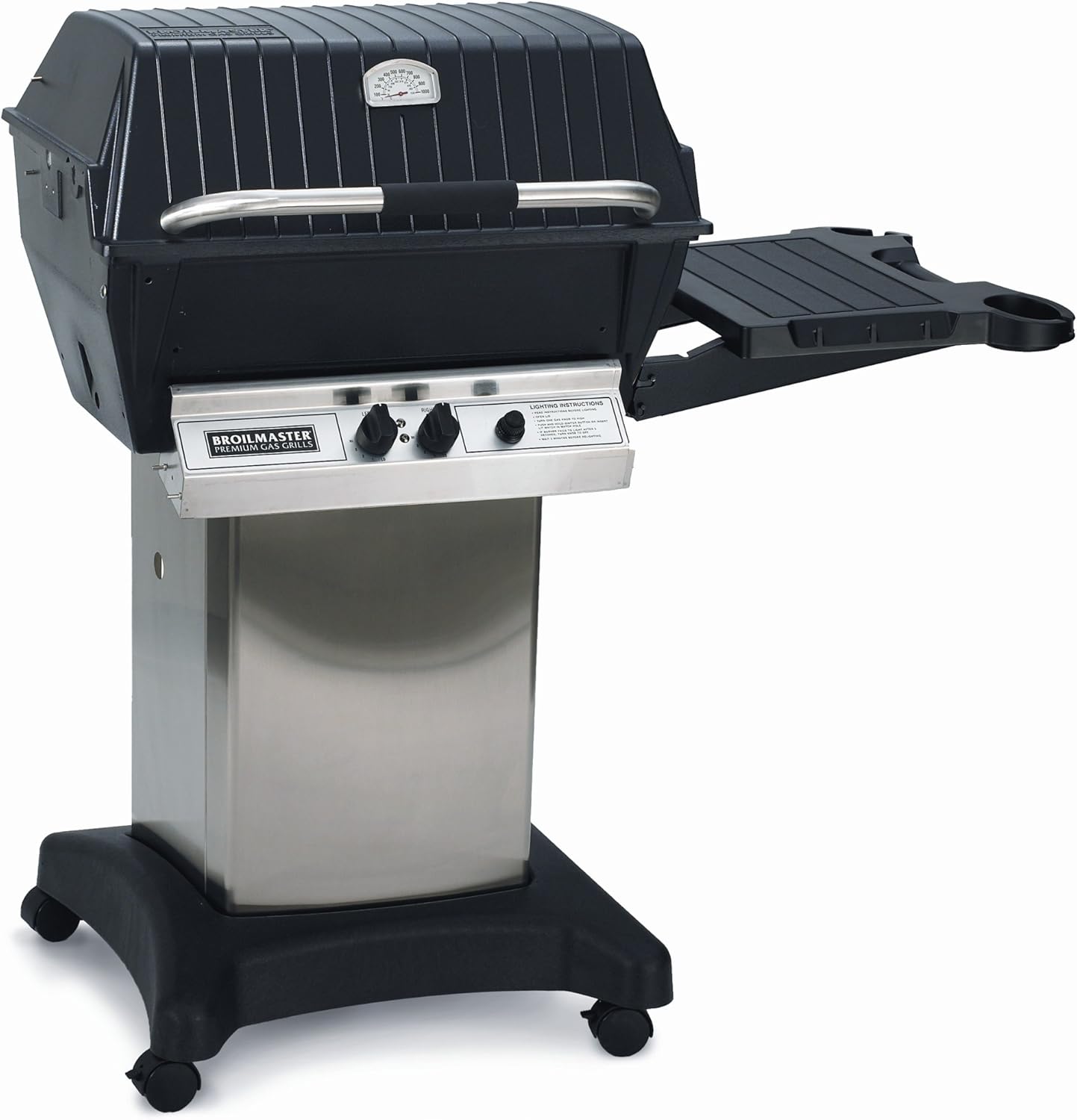Broilmaster P3X Grill Package 1, Stainless Steel Cart/Base Natural Gas