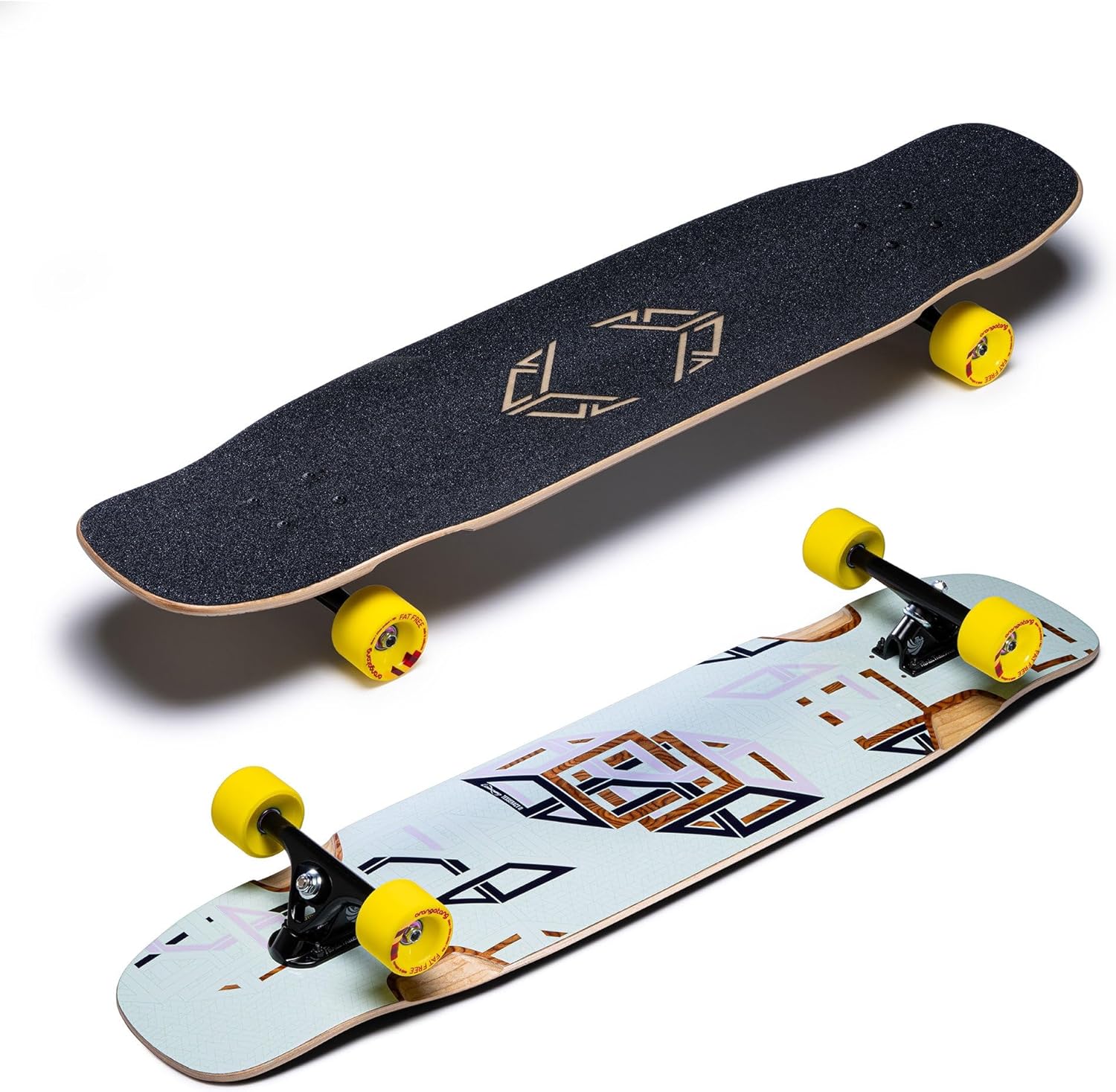 Loaded Boards Tesseract II Longboard Freeride Freestyle Sliding Skateboard