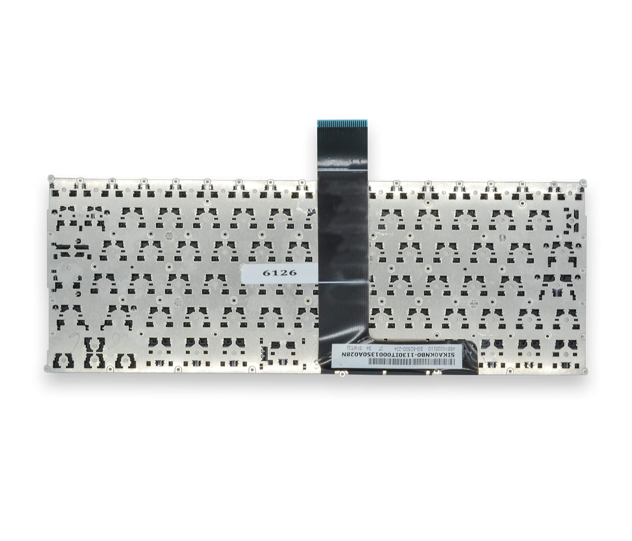 New Net Tastiera Italiana Per Notebook ASUS – Serie X, F, R, P, K, A – Senza Frame, Tasti Neri, Layout QWERTY