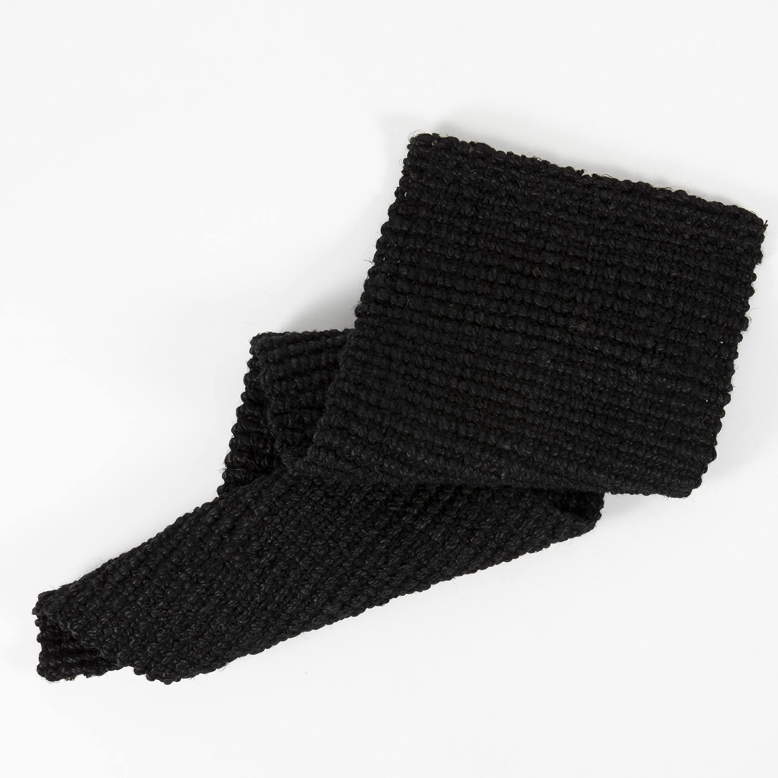 Esselle Naturelle Whitefield Black Boucle Runner